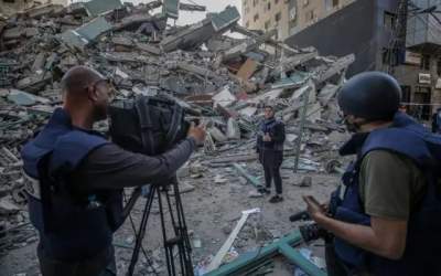 خبرنگاران خارجی در تلاویو جایی در پناهگاه ندارند  <img src="https://cdn.jahannews.com/images/video_icon.png" width="16" height="16" border="0" align="top">