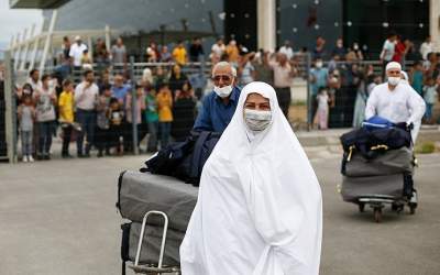 بازگشت ۴۳ درصدی حجاج به کشور