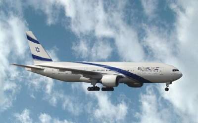 فرار هواپیمای اسرائیلی همزمان با حمله ایران