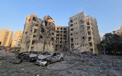 موج بیست و دوم عملیات وعده صادق ۳ | فیلم‌ها و تصاویر واضح از خسارت حمله به بئرالسبع در سرزمین‌های اشغالی  