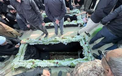 عکس/ آرامگاه ابدی دو سردار بزرگ