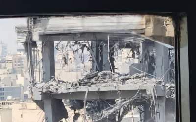 عکس/ میزان تخریب منزل دریابان شمخانی