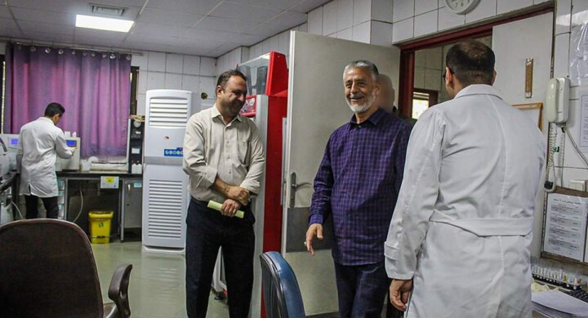 عیادت سیاری از جانبازان تحت درمان ارتش