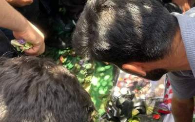 تصاویری از مزار شهید شادمانی