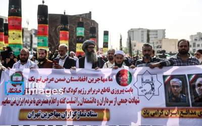 تصویر دیده نشده از تشییع شهدای اقتدار