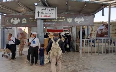 ۱۲۳ هزار زائر از مرز مهران تردد کرده‌اند