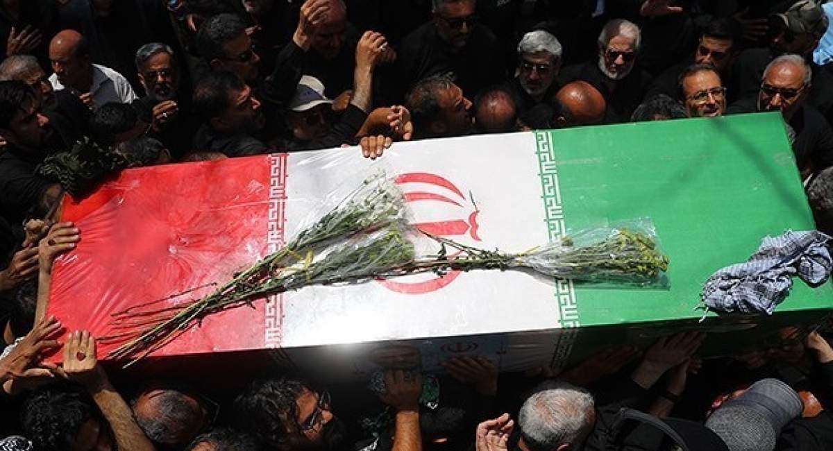 خاک‌سپاری ۲۶۳ شهید حمله اسرائیل به ایران، در تهران