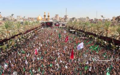 تصاویری ناب از حضور دسته طویریج در کربلا  <img src="https://cdn.jahannews.com/images/video_icon.png" width="16" height="16" border="0" align="top">