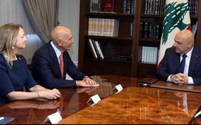 رئیس‌جمهور لبنان پاسخ طرح آمریکا را داد