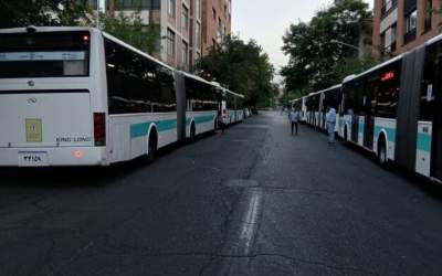 ورود ۷۰ اتوبوس جدید به ناوگان اتوبوسرانی تهران