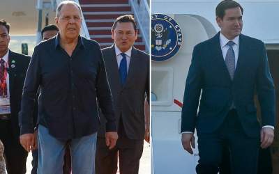 دیدار وزرای خارجه آمریکا و روسیه