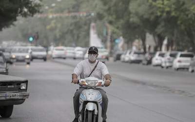 ماندگاری هوای گرم و گرد و خاک در تهران