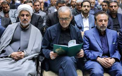 چهره‌ها در مراسم یادبود حسین طیب‌نیا