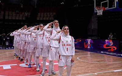 سلام نظامی دختران بسکتبالیست ایران +فیلم  <img src="https://cdn.jahannews.com/images/video_icon.png" width="16" height="16" border="0" align="top">