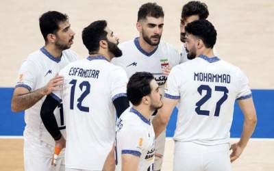 پخش زنده بازی والیبال ایران-فرانسه