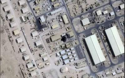 گنبد «ژئودزی» پایگاه العدید چگونه نابود شد؟