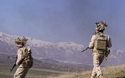 درگیری مسلحانه مرزبانان بانه با گروهک معاند