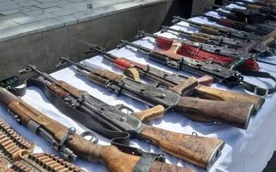 دستگیری ۱۲ نفر از دارندگان سلاح و مهمات غیرمجاز