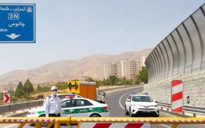 جاده چالوس و آزادراه تهران-شمال مسدود می‌شوند