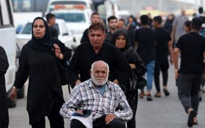 مراقب سالمندان در پیاده‌روی اربعین باشید