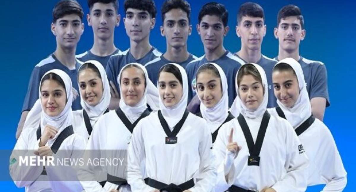 تکواندوکاران دختر و پسر ایران نایب قهرمان آسیا شدند