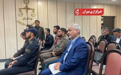 عکس/ علی القاصی در دادگاه پرونده قتل حسین‌نژاد