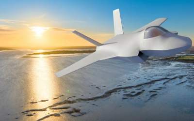 معرفی جنگنده پنهان‌کار و مجهز به هوش مصنوعی!