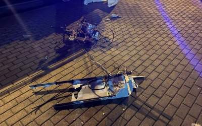 انهدام پهپاد «ناشناس» بر فراز مینسک