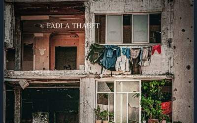 تمام غزه در این قاب دیده می‌شود