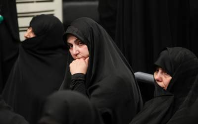 عکس/ نرجس سلیمانی در بیت رهبری