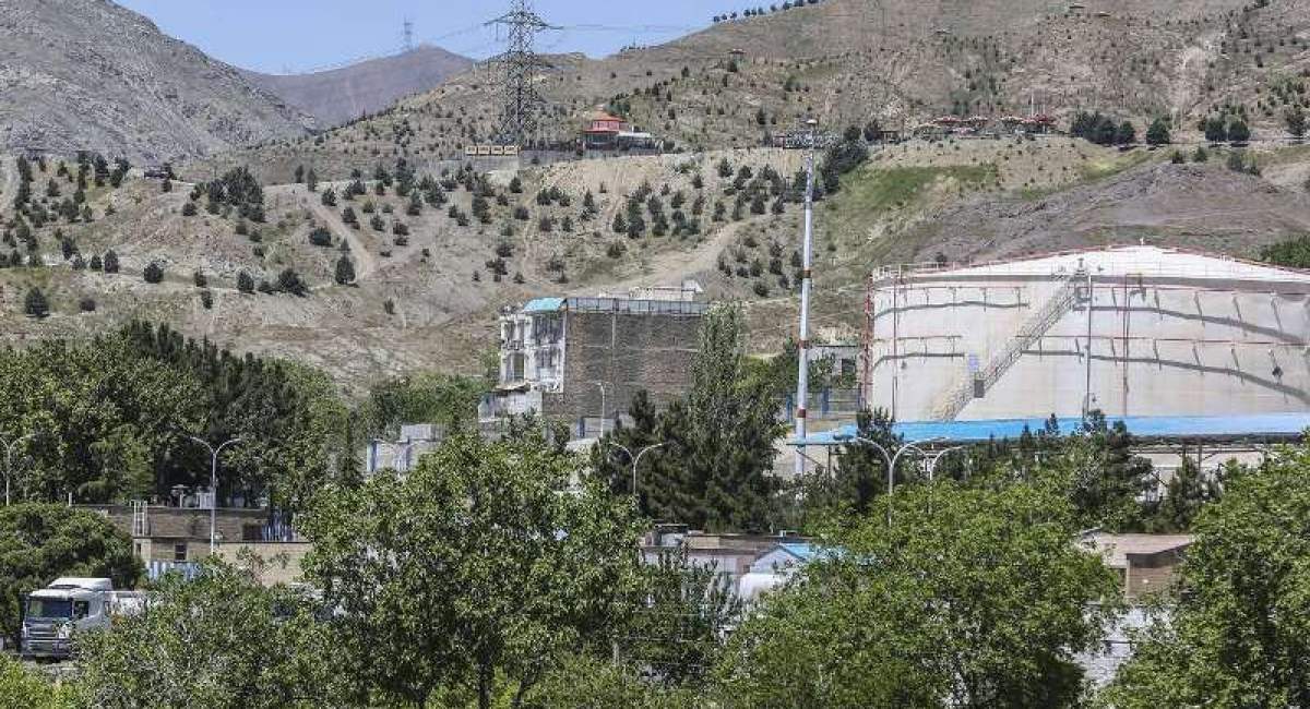 انتشار دود احتمالی از انبار نفت شهران