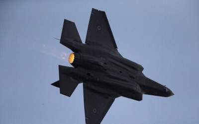 سقوط جنگنده اف-۳۵ آمریکا در کالیفرنیا