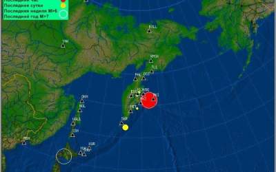 ثبت ۶ زمین‌لرزه جدید در شرق روسیه