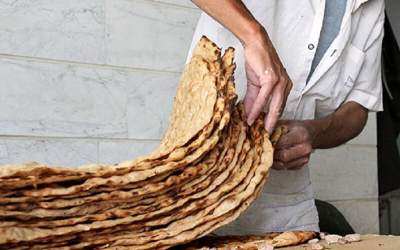 قیمت نان در تهران چند درصد افزایش یافت؟