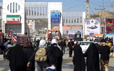 پذیرش زائران از فردا در مرز باشماق مریوان