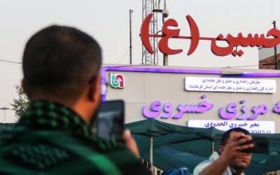 تردد زائران از مرز خسروی از ۶۰ هزار نفر گذشت