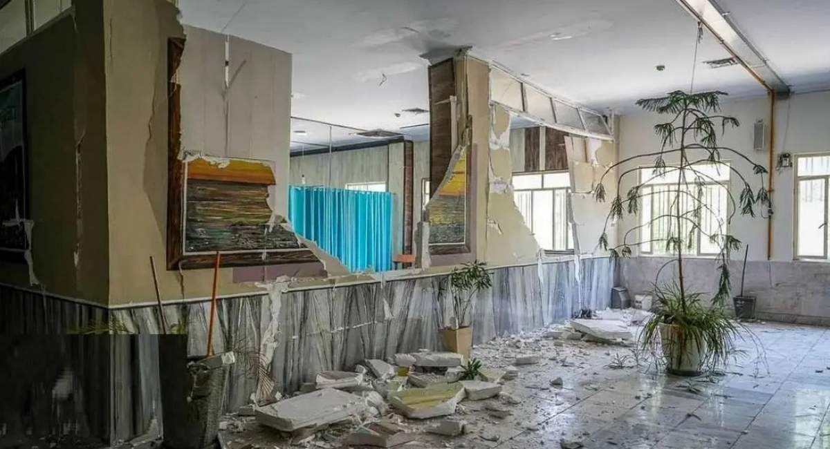 زندان اوین ۴۸ ساعت پس از حادثه  