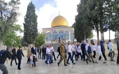 یورش صهیونیست‌ها به مسجد الاقصی