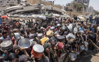 صهیونیست‌ها راه کمک‌ها به غزه را بستند +فیلم  <img src="https://cdn.jahannews.com/images/video_icon.png" width="16" height="16" border="0" align="top">