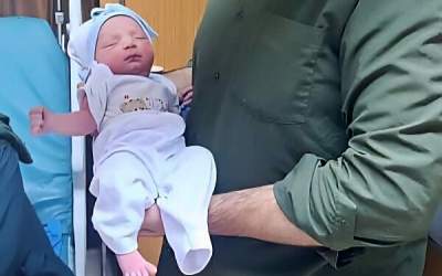 تولد نوزاد اربعینی ایران در کربلا