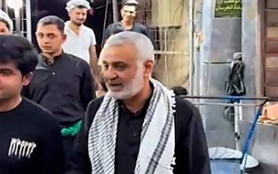 مردی شبیه به حاج قاسم در پیاده روی اربعین  <img src="https://cdn.jahannews.com/images/video_icon.png" width="16" height="16" border="0" align="top">