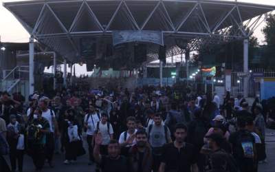 تردد در مرز مهران از دو میلیون نفر گذشت  <img src="https://cdn.jahannews.com/images/video_icon.png" width="16" height="16" border="0" align="top">