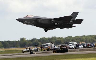 جنگنده اف-۳۵ دوباره دچار نقص فنی شد