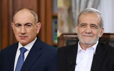 گفت‌وگوی تلفنی پاشینیان و پزشکیان