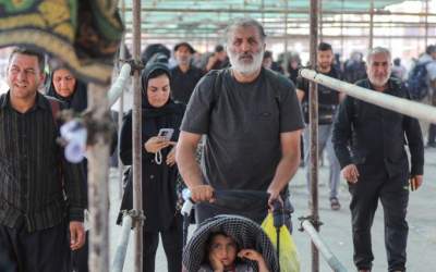 تردد زائران در مهران به ۲.۵ میلیون نفر رسید