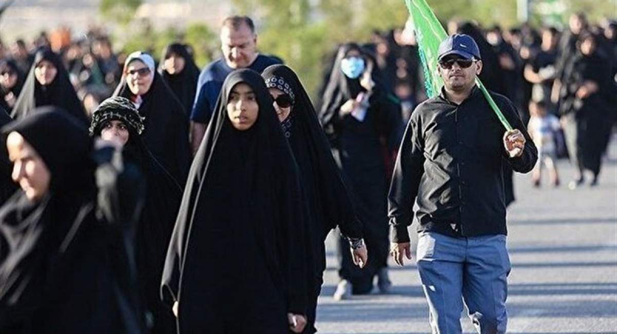 جاماندگان کربلا در مسیر قبله تهران  
