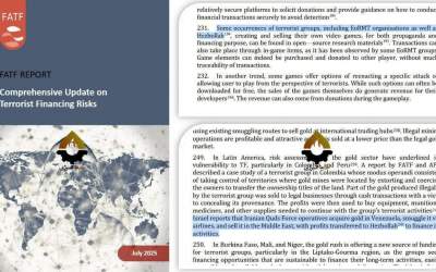 گزارش اخیر FATF درباره حزب الله لبنان و سپاه پاسداران