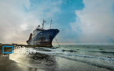 عکس/ خرز هم نمادش مانند کیش شد