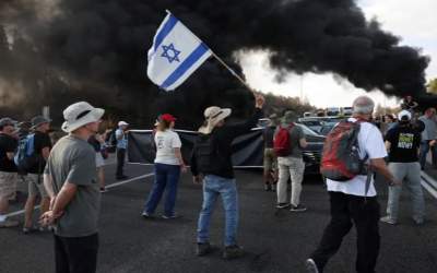 یک میلیون اسرائیلی اعتصاب کردند