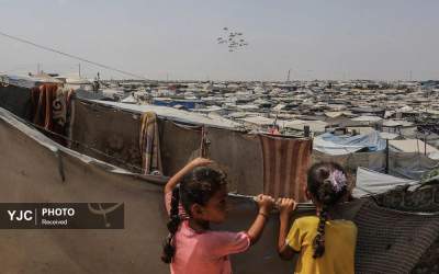 عکس/ کمک‌های غذایی آسمانی!